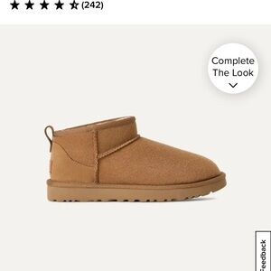 UGG Classic Ultra Mini chestnut size 9 women’s
